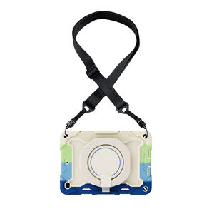 Housse de tablette pour enfants pour <span class=keywords><strong>Apple</strong></span> <span class=keywords><strong>iPad</strong></span> <span class=keywords><strong>Mini</strong></span> <span class=keywords><strong>4</strong></span> 5 étuis Support EDM Anti-chute Durable Silicone PC Protection personnalisée - Product Image 1