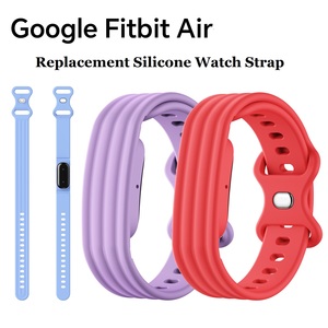 Nouveau style de bracelet de montre en silicone souple avec boucle <span class=keywords><strong>papillon</strong></span> pour Google Fitbit Air Sport, bracelet de remplacement - Product Image 1