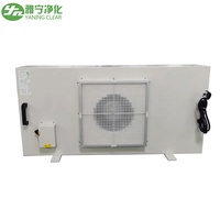 YANING bureau Horizontal autonome bas prix 110V ACDC moteur fabricant flux laminaire capot filtre HEPA FFU ventilateur unité de filtre