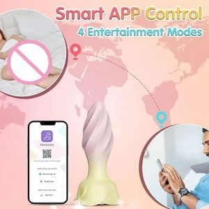 Vibromasseur rose à 10 fréquences pour hommes et femmes, masseur de prostate, jouets sexuels anaux en silicone, produits pour adultes - Product Image 2
