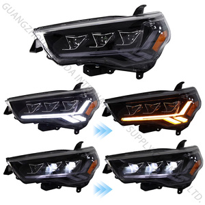 SINDAR Auto LED phares assemblage voiture lampe frontale accessoires pièces pour <span class=keywords><strong>Toyota</strong></span> 4 Runner 2014-2020 nouveau Style LED lumières en gros - Product Image 3