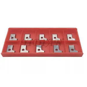 CEHISA-Herramientas de carpintería, cuchillas de raspado, insertos para máquina de anillado de bordes CNC, 20x15,8x2mm