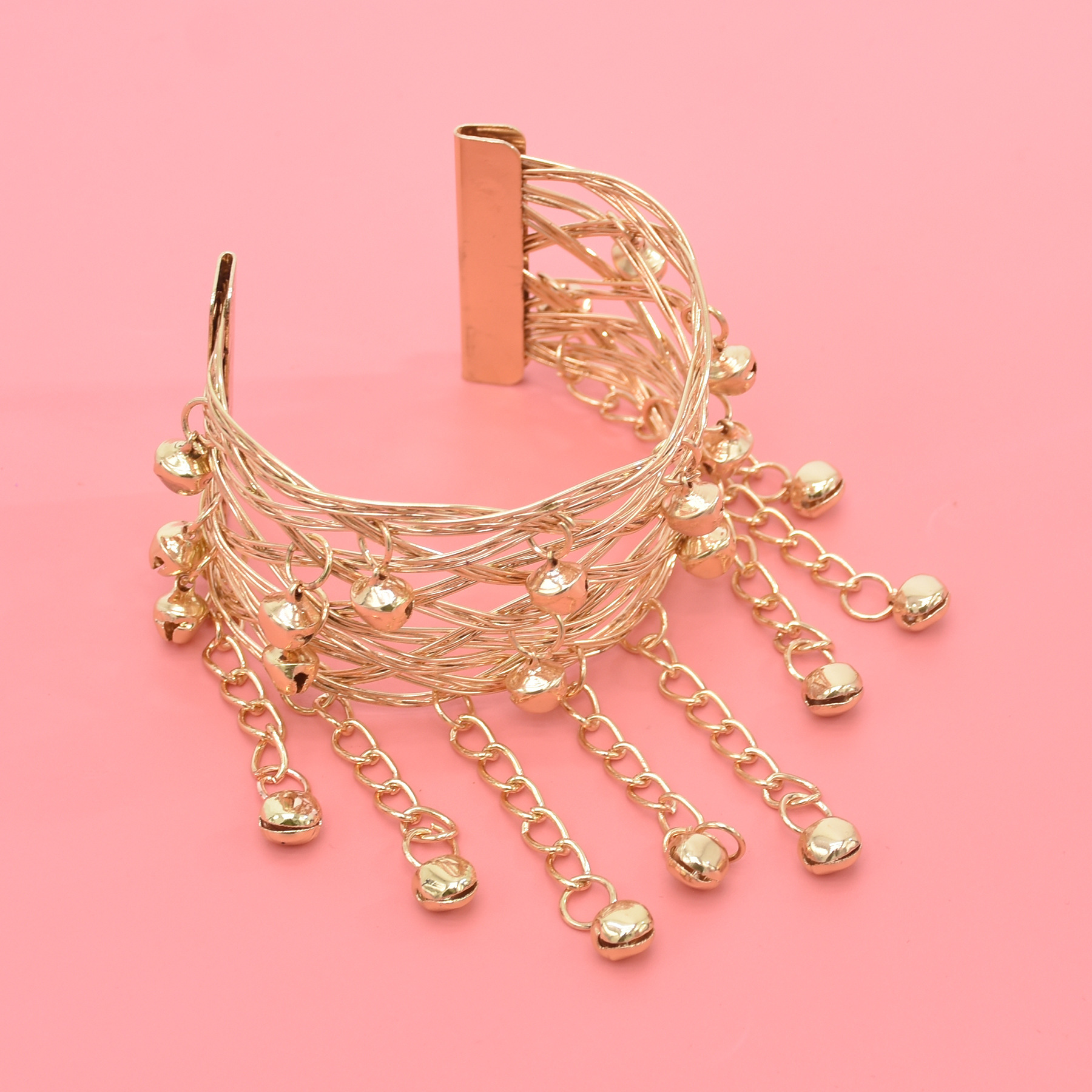 Ensemble Bijoux Diseuse De Bonne Aventure Style Bohème - Collier, Bracelet, Boucles D'Oreilles - Cadeau Femme Pour Fête - 3