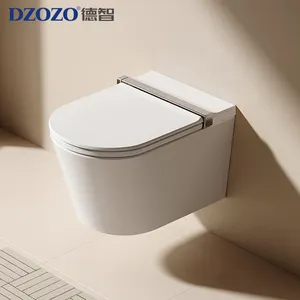 S005 Entry Bathroom Ceramic Intelligent Toilet Modern Luxury Electric 1 Piece Hotel Bidet Smart Toilets