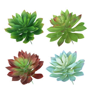 Venta de la fábrica de plástico de la flor <span class=keywords><strong>grande</strong></span> artificial planta suculenta ssisal <span class=keywords><strong>agave</strong></span> para decoracion - Product Image 2