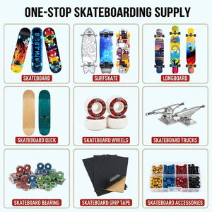 Patineta Profesional de Estilo Moderno con Diseño Ignífugo, Papel de <span class=keywords><strong>Lija</strong></span> Negro Resistente, Madera de Arce de 7 Capas, Doble Rocker - Product Image 6