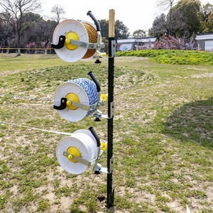 Sustainable Electric t Fence <strong>Post</strong> Galvanized Steel <strong>Post</strong> Reel <strong>Holder</strong> - Product Image 5