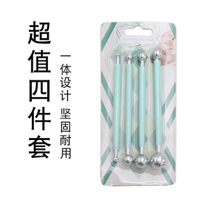 ชุดเครื่องมือปั๊มลายฟองดองท์สแตนเลส 4 ชิ้น สำหรับตกแต่งเค้ก ยี่ห้อเชฟซีซั่นโชว์ - Product Image 2