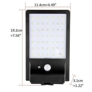 49 Solar Led de seguridad Sensor de movimiento al aire libre de <span class=keywords><strong>la</strong></span> pared de <span class=keywords><strong>la</strong></span> luz para Granero garaje almacén cubierta granja - Product Image 3