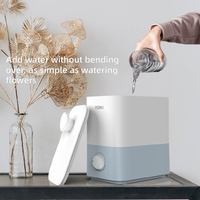 Humidificateur Diffuseur Central Électrique Intelligent 5L en Plastique avec Ions Négatifs et Garantie 1 An pour la Maison, le Bureau, la Voiture et l'Hôtel
