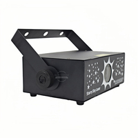 Projecteur laser RGB 3W Galaxie Ciel Étoilé, DMX512/Son/Automatique 3-en-1, effet dynamique de champ stellaire pour DJ, discothèque, soirée, spectacle