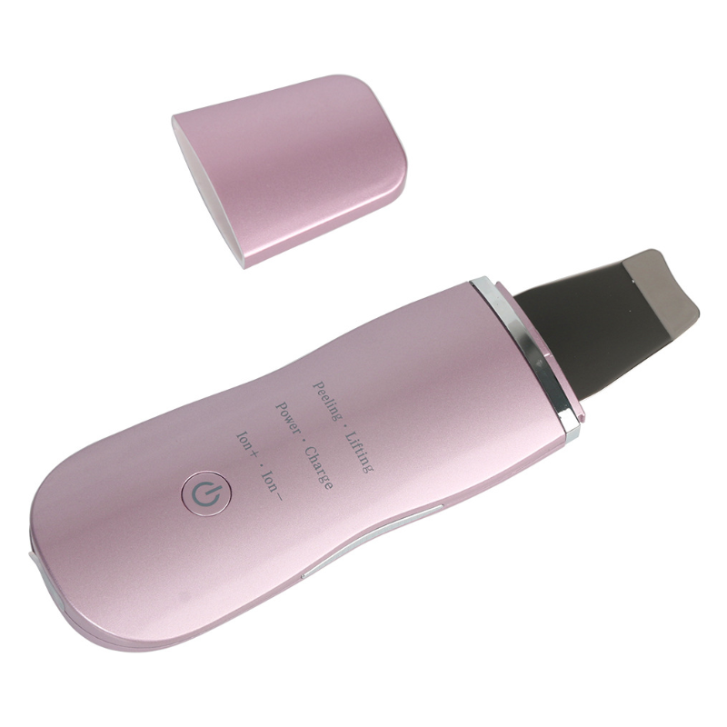 Шэньчжэнь Iksbeauty usb Ультразвуковой очиститель шпатель пилинг Вибрация удаление черных точек отшелушивающие инструменты скребок для кожи