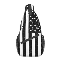 Sac bandoulière léger en polyester, motif drapeau américain, Aigle, 250e anniversaire de l'Amérique, sac à bandoulière patriotique