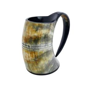 Top Grade <b>Horn</b> Carved & Polished by Hand <b>Drinking</b> <b>Horn</b> Mug for Gifting and Home bar from Indian Manufacturers & Suppliers - Product Image 4