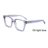 Lunettes de vue pour hommes, montures optiques personnalisables de luxe en acétate, anti-lumière bleue, pour femmes