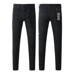   <span class=keywords><strong>Jeans</strong></span> Strappati <span class=keywords><strong>di</strong></span> Alta Qualità Nuova Collezione Designer Brand Denim Homme <span class=keywords><strong>Jeans</strong></span> da <span class=keywords><strong>Uomo</strong></span> - Product Image 4