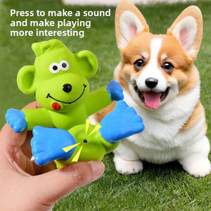 Giocattoli da Masticare Interattivi per Cani di Taglia Media/Grande, con Suoni, Simpatici Animali Cartoon in Lattice per Masticatori Aggressivi e Pulizia dei Denti - Product Image 4