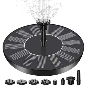 Pompe échantillon jardin nénuphars piscine panneaux fontaines eau extérieure énergie solaire flottant étang <span class=keywords><strong>fontaine</strong></span> pour lac solaire - Product Image 3