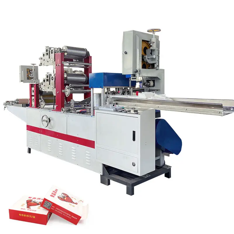 Prensa de grabado de papel para servilletas, prensa de corte plegable, línea de producción de papel tisú, maquinaria de fabricación de servilletas
