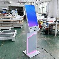 Kiosco de Comida con Pantalla Táctil de 32 Pulgadas para Restaurante, Kiosco de Pago de Autoservicio