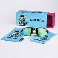Boîtes d'emballage personnalisées de luxe pour lunettes, étuis en papier cartonné vides pour lunettes de ski, emballage pour lunettes