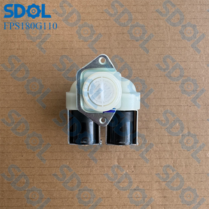 Válvula <span class=keywords><strong>de</strong></span> Entrada <span class=keywords><strong>de</strong></span> Agua para <span class=keywords><strong>Lavadora</strong></span> HC Original FPS180G110, Válvula Solenoide para <span class=keywords><strong>Lavadora</strong></span> <span class=keywords><strong>Whirlpool</strong></span>, 220V-240V 50Hz/60Hz - Product Image 1