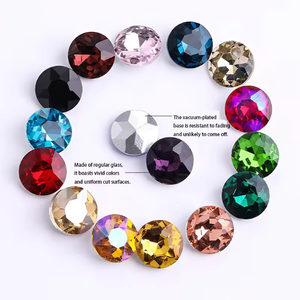 คริสตัลพลอยเทียมแบบไม่ใช้ความร้อนสูงก้นแบนทรงกลม - Product Image 4