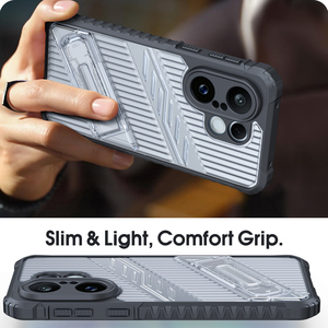 Nueva Funda Protectora para Teléfono con Diseño de Armadura, Híbrida de PC+TPU, Resistente a Golpes, con Soporte de Anillo para Vivo X200FE S30 <span class=keywords><strong>Pro</strong></span> Mini - Product Image 5
