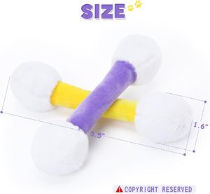 Jouet pour chat en feutre de laine pure, grande bâtonnette de chatonnerie pour le nettoyage dentaire et la stimulation, soulagement de l'ennui, avec herbe à chat - Product Image 1