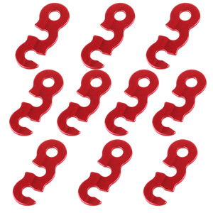 ตัวปรับความตึงเชือ<span class=keywords><strong>ก</strong></span>เต็นท์อุต<span class=keywords><strong>ส</strong></span>าห<span class=keywords><strong>ก</strong></span>รรมน้ำหนักเบาพิเศษ <span class=keywords><strong>ส</strong></span>ีแดงเคลือบอะโนไดซ์ พร้อมเชือก<span class=keywords><strong>พารา</strong></span><span class=keywords><strong>ค</strong></span>อ<span class=keywords><strong>ร์</strong></span>ดสีเหลืองแบบปรับได้ รับประ<span class=keywords><strong>ก</strong></span>ัน 1 ปี <span class=keywords><strong>ส</strong></span>ำหรับอุป<span class=keywords><strong>ก</strong></span>รณ์ตั้งแคมป์ - Product Image 6