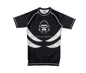 Rashguard MMA ad Asciugatura Rapida Personalizzabile con Sublimazione Completa per BJJ No Gi, Grappling, Jiu Jitsu e Arti Marziali - Product Image 2
