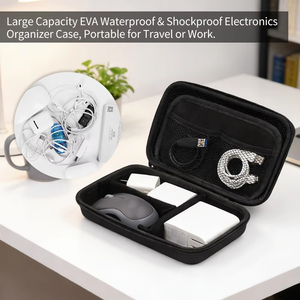 Estuche Organizador de Electrónicos EVA Personalizado 21*13*6 con Bolsillos de Malla, Caja de Almacenamiento de Viaje a Prueba de Golpes para Cables y Cargadores, Superventas - Product Image 2