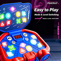 Mini machine de jeu de danse personnalisée pour enfants, jouet interactif portable avec lumières clignotantes, anti-stress électrique, puzzle à pression rapide