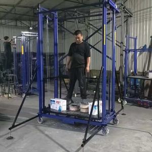 Perancah Listrik Lipat 2-6m, Perancah Listrik Otomatis, Perancah Pengangkat Listrik untuk Konstruksi Bangunan, Perancah Listrik - Product Image 4