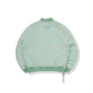 Blouson Bomber Classique Unisexe Personnalisable pour Adolescent, <span class=keywords><strong>Veste</strong></span> de Baseball Coupe-Vent pour l'<span class=keywords><strong>Hiver</strong></span>, Vêtement de Sport en Gros - Product Image 4