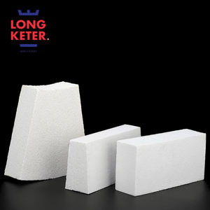 Ladrillo refractario <span class=keywords><strong>blanco</strong></span> Jm23 JM26 JM28, ladrillo refractario mullita aislado con luz - Product Image 5