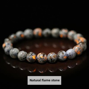 Pulsera de un solo círculo para hombres y mujeres con bola de ágata de cristal Natural Piedra de ojo de tigre Joyas naturales sueltas - Product Image 5