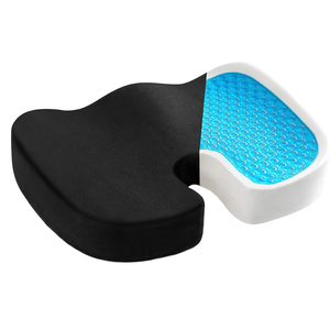 Bantal Lumbar & bantal kursi, bantalan dudukan busa memori pereda nyeri punggung bawah dan tulang ekor ortopedi - Product Image 3