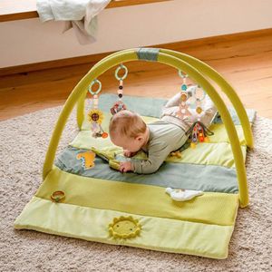 Tapis de jeu pour <span class=keywords><strong>bébé</strong></span> élégant en polyester rembourré avec motif de jouets doux, épaisseur de 2 cm, pour le jeu au sol, la salle de sport et la <span class=keywords><strong>sieste</strong></span> - Product Image 6