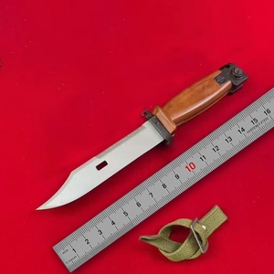 Customized 1095 Steel Fixed Blade <b>Plastic</b> Handle <b>Pocket</b> Knife Multifunctional DIY Expedition Survival ODM OEM Support 1 Year - Product Image 6