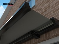 Auvent de toit de jardin en aluminium Hooeasy BSCI pour barbecue extérieur