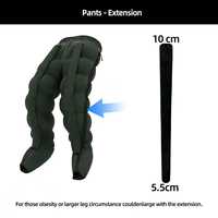 Pantalon de récupération à compression d'air à 8 chambres - Technologie à impulsions séquentielles, pompe DVT portable pour le soulagement après l'entraînement