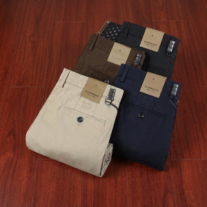 Wholesale New Leisure Multicolor 100% Cotton Canvas Breathable <strong>Summer</strong> Luxury Fashion High Quality Loose Plus Size <strong>Men's</strong> <strong>Trousers</strong> - Product Image 2