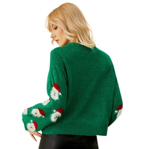 <span class=keywords><strong>Pull</strong></span> d'hiver style vintage pour femmes et enfants, <span class=keywords><strong>pull</strong></span> <span class=keywords><strong>de</strong></span> <span class=keywords><strong>Noël</strong></span> moche en tricot motif Père <span class=keywords><strong>Noël</strong></span>, très populaire pour les fêtes <span class=keywords><strong>de</strong></span> <span class=keywords><strong>Noël</strong></span> - Product Image 4