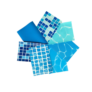 Revestimientos <span class=keywords><strong>de</strong></span> PVC Azul Resistentes a los Rayos UV para Piscinas, con Refuerzo <span class=keywords><strong>de</strong></span> Fibra <span class=keywords><strong>de</strong></span> Vidrio, Antideslizantes, con Filtro, para Piscinas Elevadas y Enterradas, Venta al Por Mayor - Product Image 1