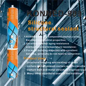 KONNED 300ML Structural Glazing Silicone Sealant For Curtain Wall