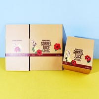 Boîte d'impression personnalisée bas quantité minimale de commande CMJN jus boisson bouteille ensemble cadeau carton ondulé boîtes d'emballage en papier carton