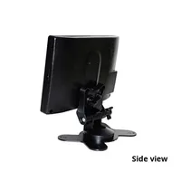 Monitor LCD Plegable de 7 Pulgadas, Pantalla para Cámara de Visión Trasera de Autobús, Dos Entradas de Video, 1 Año de Garantía
