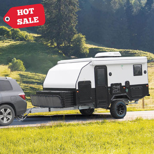 Ecocampor 13 pieds 3 couchettes <span class=keywords><strong>Meilleur</strong></span> Pop Top Camper Remorque Caravanes 4Wd 4X4 Pop Top Camper Caravan à vendre - Product Image 3