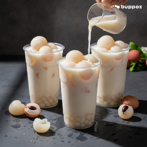 Sirop de Litchi 5kg Bouteille Halal HACCP Végétarien pour Bubble Tea et Milk Tea – Vente Directe Usine - Product Image 5